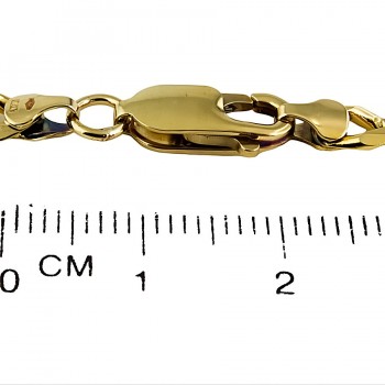 9ct gold 18.4g 22 inch curb Chain